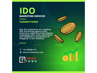 Initial Dex Offering (IDO) Marketing Services Company - Turnkeytown