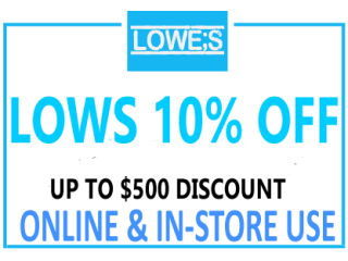 Lowes 10 off Coupon