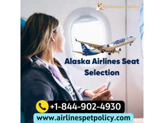 How to make a seat selection with alaska airlines?