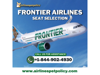 How to do seat selection for Frontier Airlines?