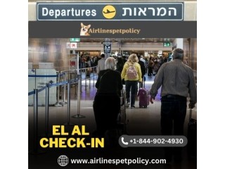 When can you check in for an el al flight