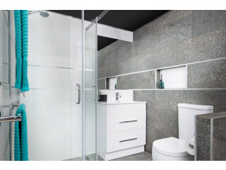 Enhance the storage space with our uniquely styled full bathroom renovation Adelaide