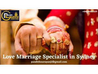 Get Perfect Solutions With Love Marriage Specialist in Sydney