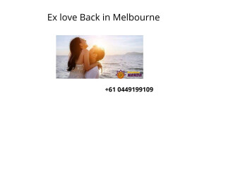 Get Consulted with the best ex back In Melbourne