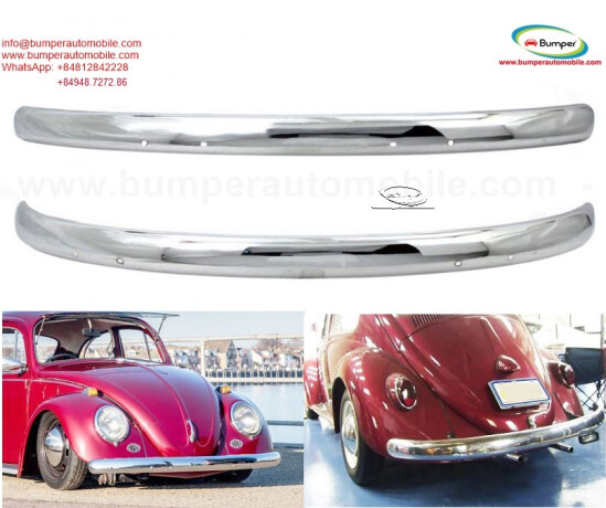bumpers-volkswagen-beetle-blade-european-style-1955-1972-by-stainless-steel-big-0