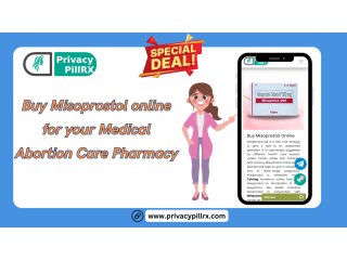 Buy Misoprostol online for your Medical Abortion Care Pharmacy