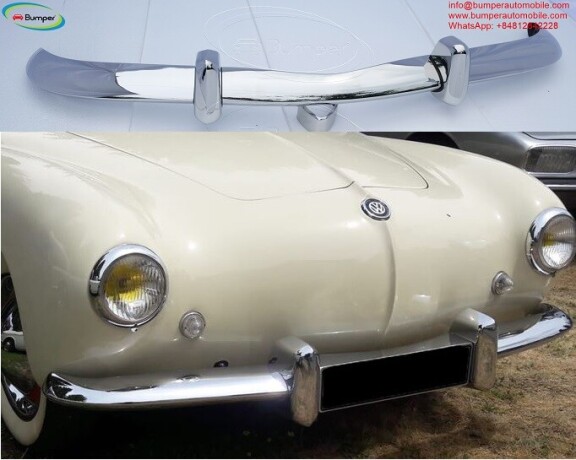volkswagen-karmann-ghia-euro-style-bumper-1967-1969-by-stainless-steel-new-big-0