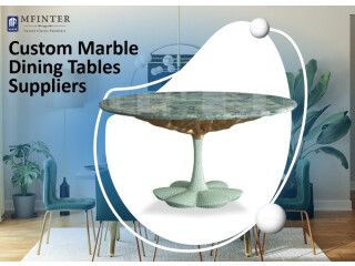 Custom Marble Dining Tables Suppliers For Home