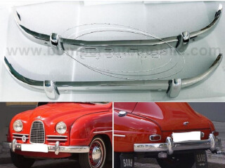 Saab 93 bumpers (1956-1959) by stainless steel