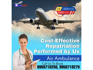 Ultra Advanced Emergency Air Ambulance Service in Patna