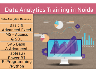 Data Analytics Training Institute - Delhi, Noida Ghaziabad "SLA Consultants Noida" 100% Job,