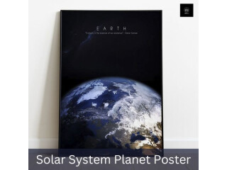Moon Poster-Buy a Solar System Planet Poster at Abhiexo