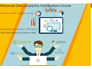 Data Analytics Course in Laxmi Nagar, Delhi, SLA Analyst Classes, Python, Tableau, Power BI Training Certification,