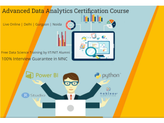 Data Analytics Training in Connaught Place, Delhi, SLA Analyst Classes, Power BI, Python, Tableau Certification Course, 100% Job