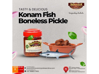 Bhimavaram Pickles | Konam Fish Boneless Pickle