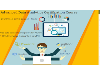 Enroll in SLA Consultants India's Data Science Training Course in Delhi for Guaranteed Job Placement
