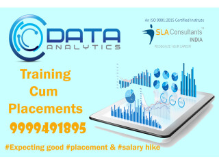SLA Consultants India Offers Data Analytics Certification in Delhi with Guaranteed Job Placement