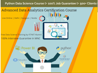 Data Science Training Course in Delhi, Shahadra, 100% Job Guarantee Program, Navratri Offer '23, Free R & Python with Machine Learning Certification,