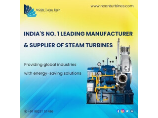 Leading Small Steam Turbine Manufacturers in India | NCON Turbines
