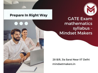 GATE Exam mathematics syllabus - Mindset Makers