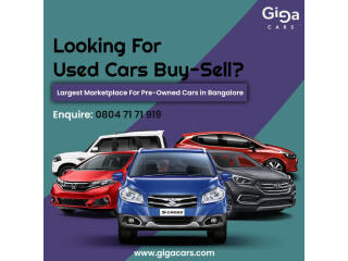 Second Hand Cars In Bangalore Gigacars