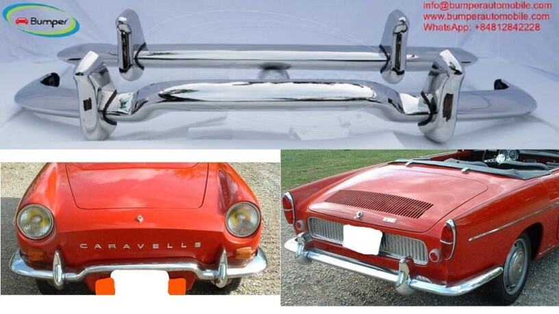 renault-caravelle-and-floride-1958-1968-complete-set-stainless-steel-bumper-new-big-0