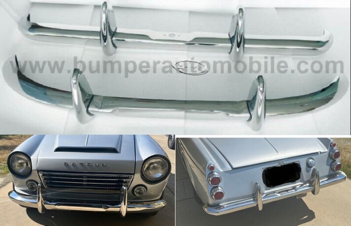 datsun-roadster-fairlady-bumpers-with-over-rider-polished-new-big-0