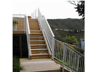 The rust-proof anodized exterior of our Balustrades NZ are worthy of purchase