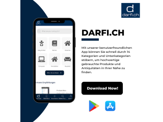 Entdecken Sie bequeme Online-Dienste mit der Darfi ch App in der Schweiz