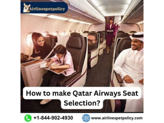 How to make Qatar Airways Seat Selection?