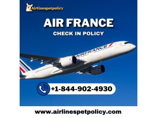 How do I check in with Air France?
