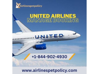 How Can I Manage My Booking at United Airlines?