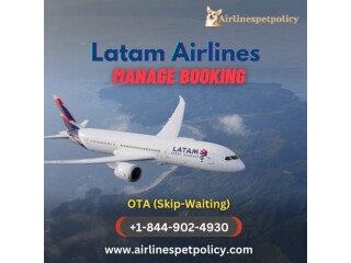 How to manage LATAM Airlines booking?