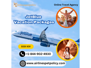 How can I contact JetBlue regarding vacation packages?