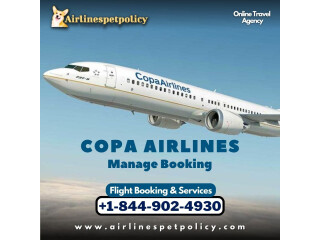 How to manage my booking at Copa Airlines?