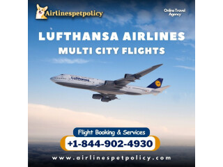 Can I book multi city flights with Lufthansa?