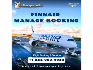 How to manage my booking at Finnair?