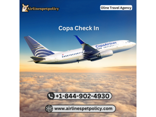 How can I Check In for my Copa Airlines?