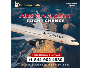 How Do I Change My Flight with Air Canada?