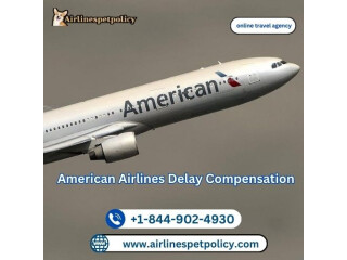 How does American Airlines provide compensation for delay flights