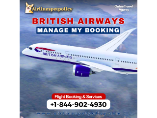 How do I manage booking with British Airways?