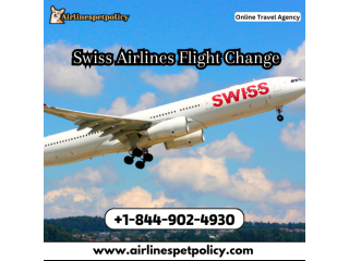 How can I change my Swiss Air flight?