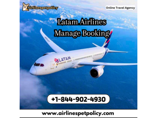 How can I manage my booking on Latam Airlines?