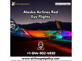 What are Alaska Airlines Red Eye Flights?
