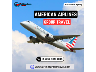How to book group travel with American Airlines?