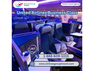 How do I book a business class ticket with United Airlines?