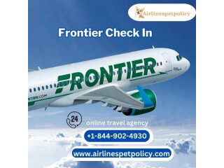 How to check-in frontier airlines?