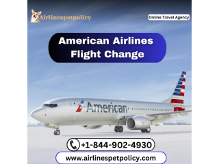 Can I Change My American Airlines Flight Online?