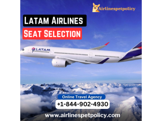How do I select seats on Latam Airlines?
