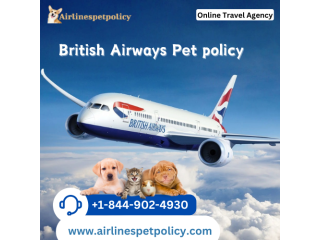 How do I book a flight for my pet on British Airways?